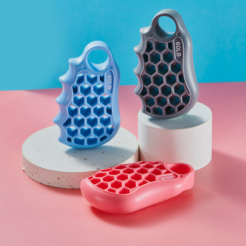 Petek Desenli Kavrama Özellikli Fitness Egzersiz Silikon Ekipmanı