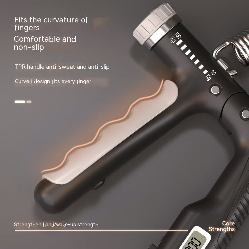 Yaylı Kavrama El Egzersizi Ayarlanabilir El Gücü Kol Kasları Bilek Gücü Fitness Parmak Egzersiz Aleti